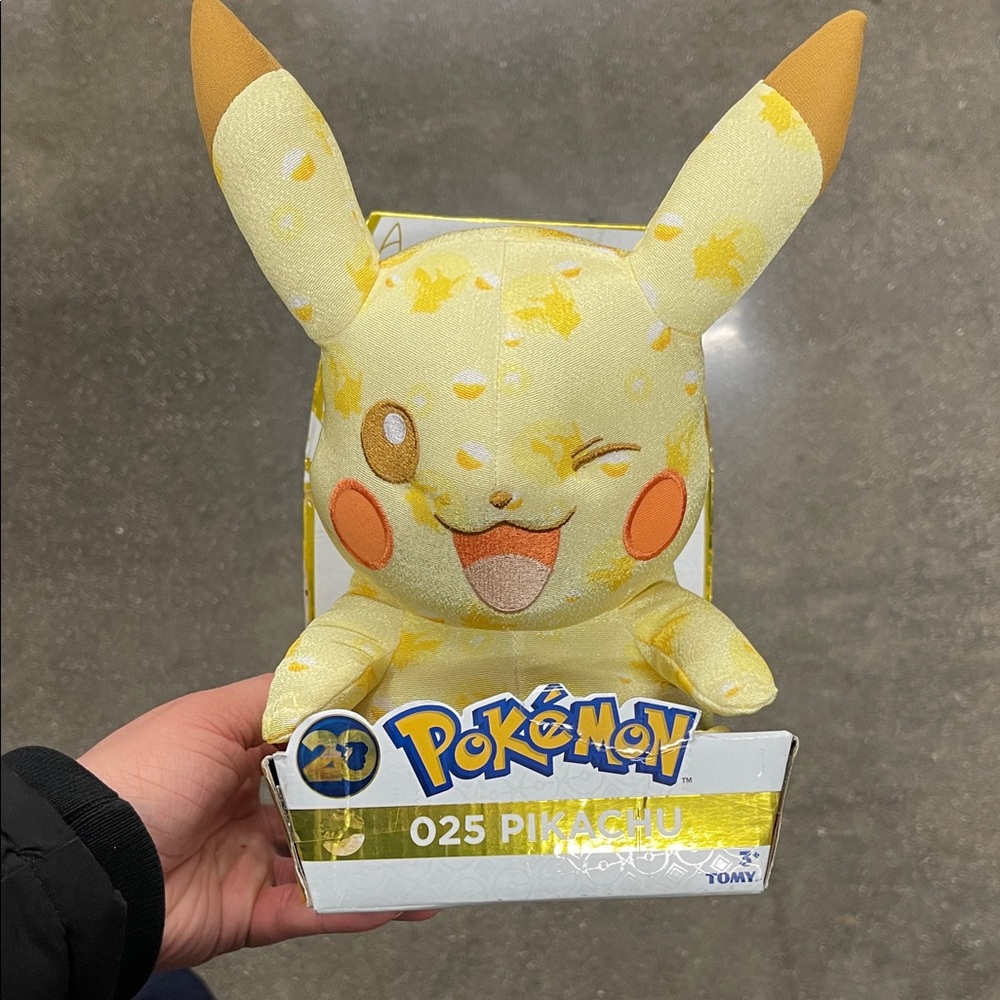 Pokemon Pikachu Plush 20th celebration